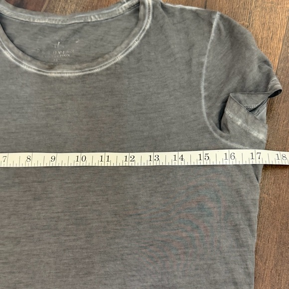 Peruvian Connection Women's Vintage Crewneck Tee Gray Size XS - Picture 6 of 6